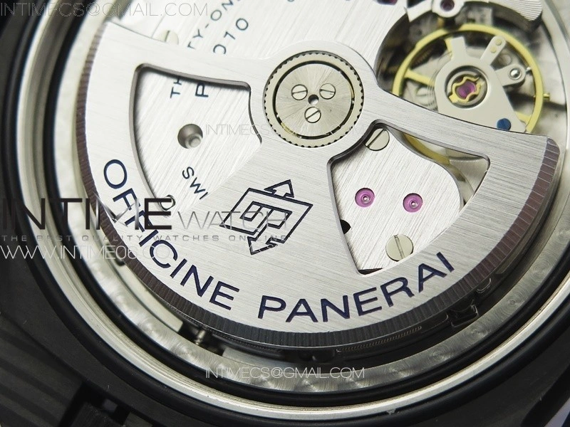 PAM1664 Carbotech VSF 1:1 Best Edition on Blue Leather Strap P.9010 Clone